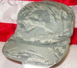 画像1: 米軍実物 放出品 CAP UTILITY AIR FORCE　7 3/4 (1)