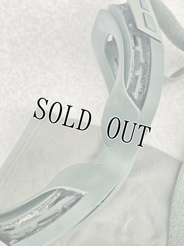 画像6: 米陸軍実物 REVISION  APEL ゴーグル フォリッジグリーン 防弾 レンズセット (6)