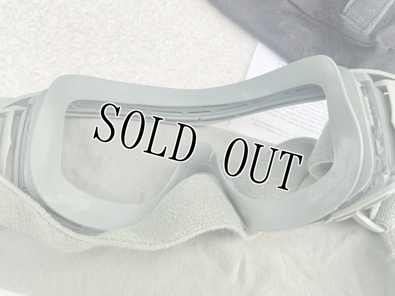 画像4: 米陸軍実物 REVISION  APEL ゴーグル フォリッジグリーン 防弾 レンズセット (4)