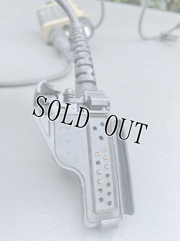 画像8: 米軍実物 NACRE QUIETPRO TACTICAL RADIO HEADSET MBITR MOTOROLA (8)