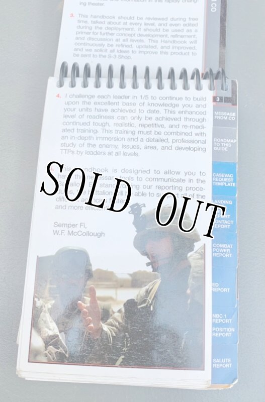 画像2: 米軍実物 海兵隊 リーダースマート パック ガイドブック (2)