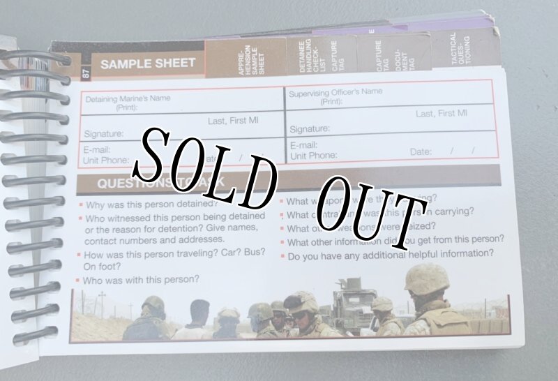 画像6: 米軍実物 海兵隊 リーダースマート パック ガイドブック (6)