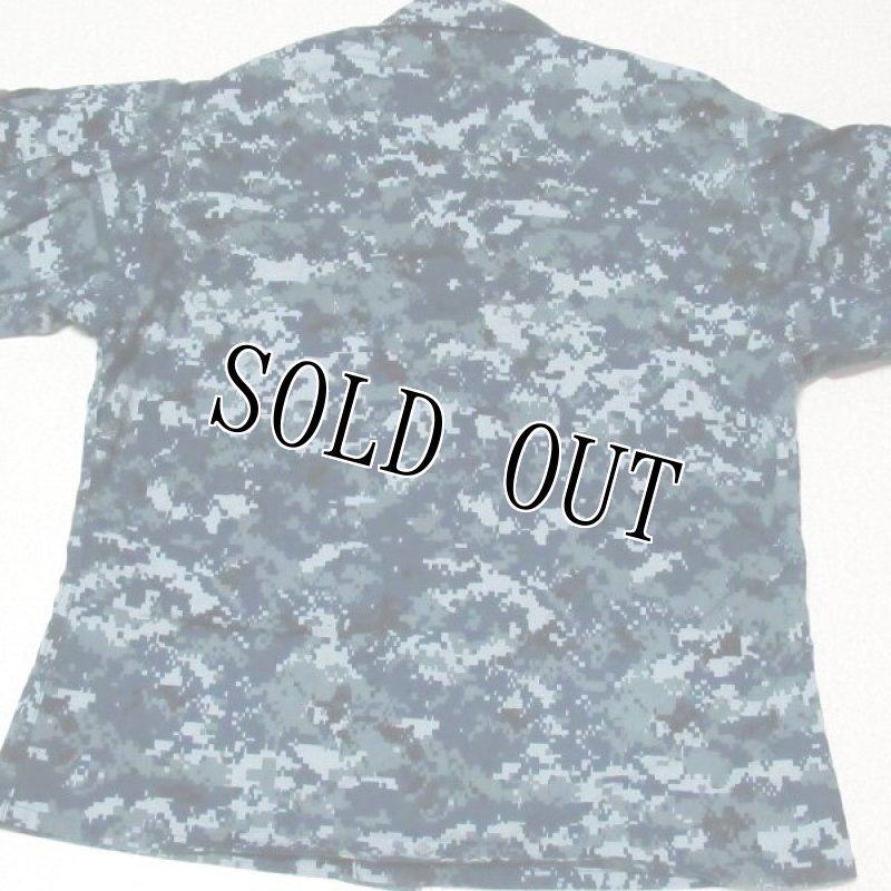 画像3: 米軍実物 US NAVY, 迷彩ジャケット M-X SHORT (3)