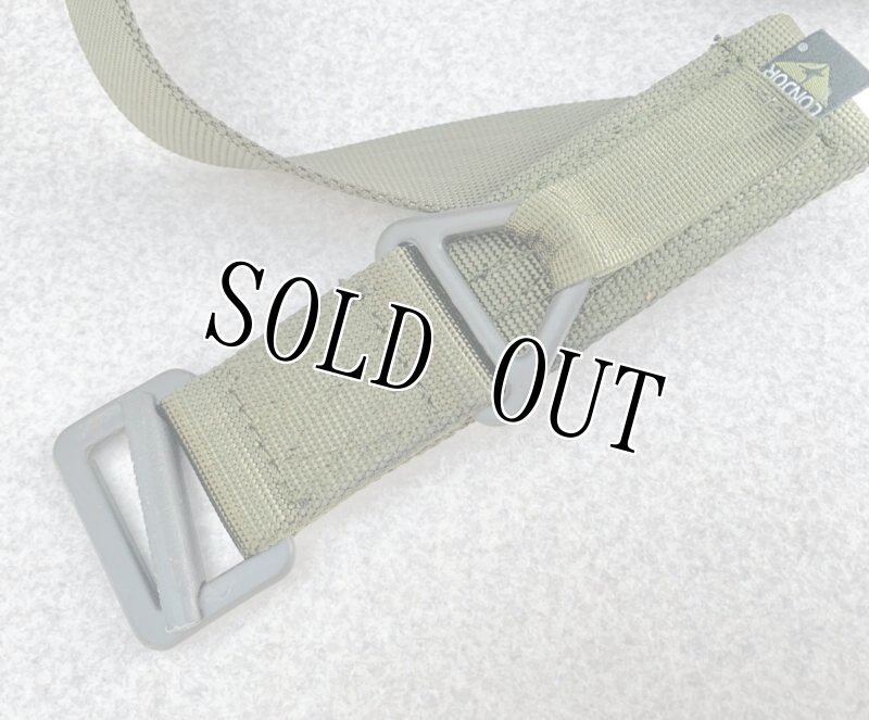 画像2: 米軍放出品 CONDOR リガー ベルト　OD　L/XL (2)