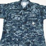 画像2: 米軍実物　US NAVY,　迷彩ジャケット　M-X SHORT (2)