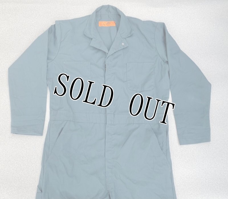 画像2: 米軍実物 RED KAP　カバーオール　紺 44 R (2)