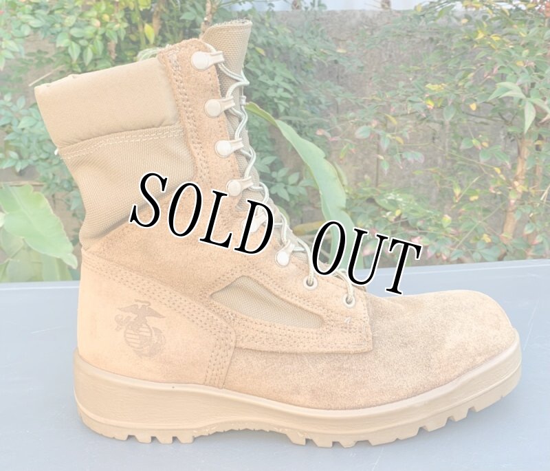 画像4: 海兵隊実物 BATES デザートマーパットブーツ  10.5 R (4)