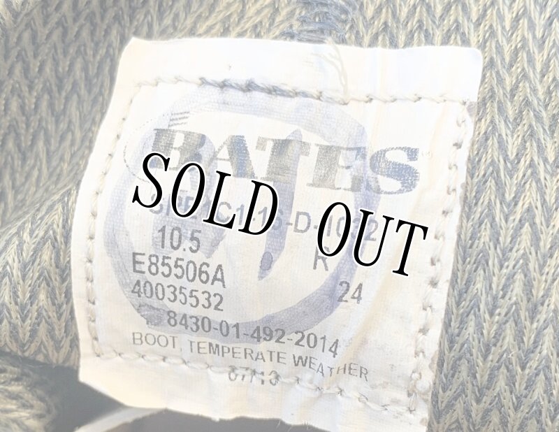 画像10: 海兵隊実物 BATES デザートマーパットブーツ  10.5 R (10)