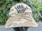 画像1: 米軍放出品 BONE SHAKA キャップ マルチカム (1)