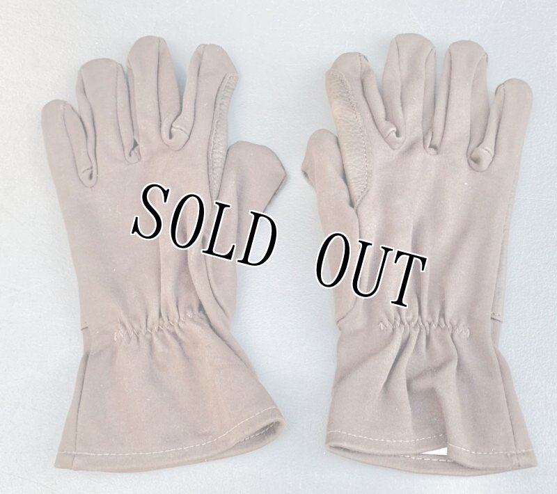 画像3: 米陸軍実物 Anti-contact レザー グローブ　ブラウン (3)