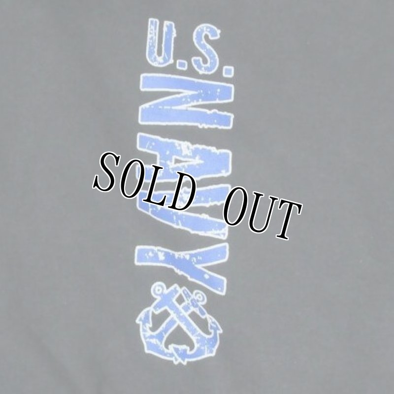 画像3: 米軍放出品 US NAVY スウェットパーカー LARGE (3)
