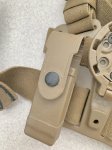 画像4: 米軍実物 BLACKHAWK LEG HOLSTER U.S.M.C 官給品 ホルスター (4)