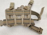 画像7: 米軍実物 BLACKHAWK LEG HOLSTER U.S.M.C 官給品 ホルスター (7)