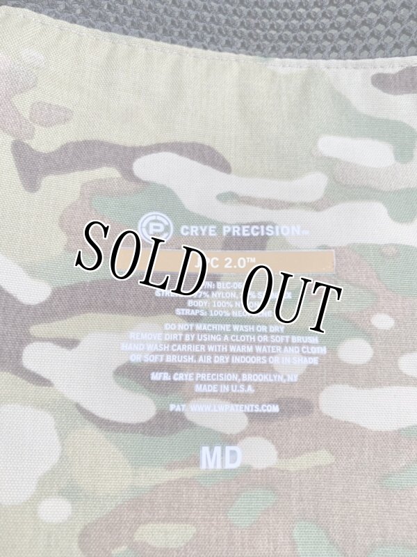 画像15: 米軍実物 CRYE PRECISION  JPC 2.0 (M) MULTICAM  AVS CPC  (15)
