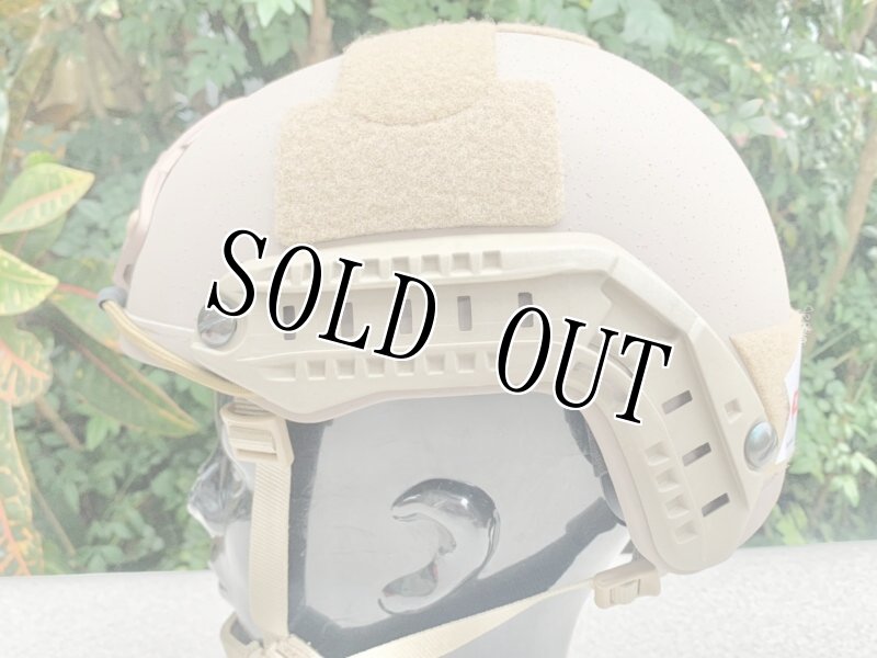 画像5: 米軍実物 OPS-CORE バリスティック  HIGH CUT ヘルメット タン S/M  (5)