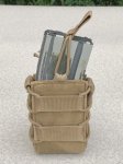 画像6: 沖縄海兵隊実物 オードナンス製 M16/M4 SPEED RELOAD POUCH (6)