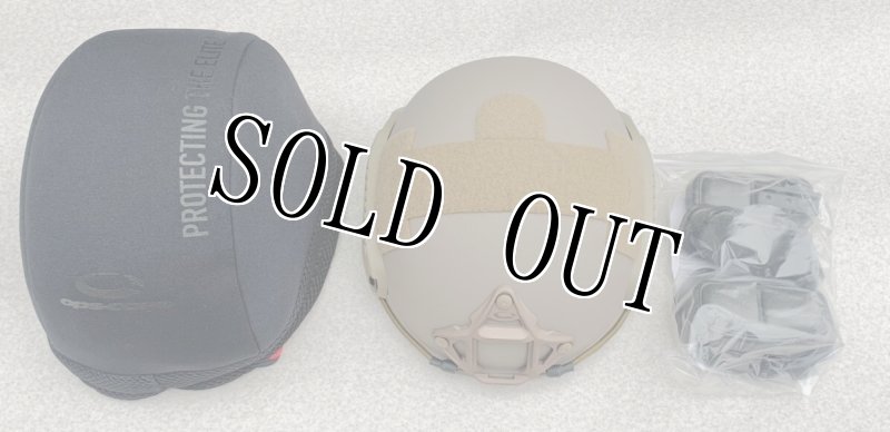 画像14: 米軍実物 OPS-CORE バリスティック  HIGH CUT ヘルメット タン S/M  (14)