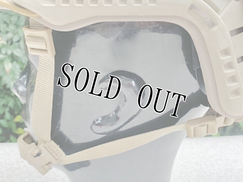 画像11: 米軍実物 OPS-CORE バリスティック  HIGH CUT ヘルメット タン S/M  (11)