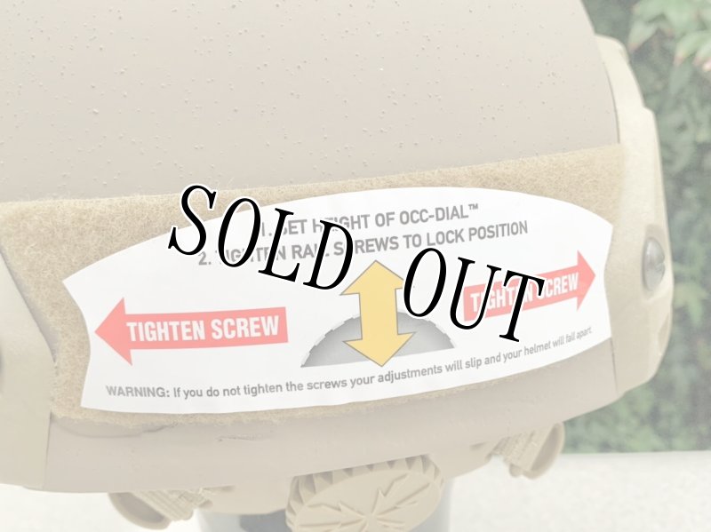 画像7: 米軍実物 OPS-CORE バリスティック  HIGH CUT ヘルメット タン S/M  (7)