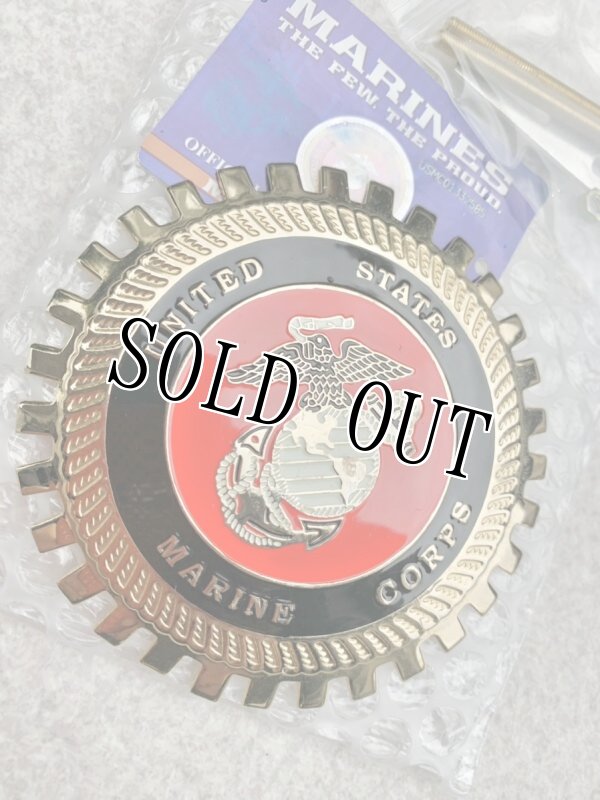 画像2: 米軍放出品 U.S.MARINE カーエンブレム/グリルバッジ (2)