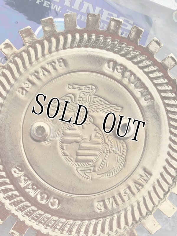 画像3: 米軍放出品 U.S.MARINE カーエンブレム/グリルバッジ (3)