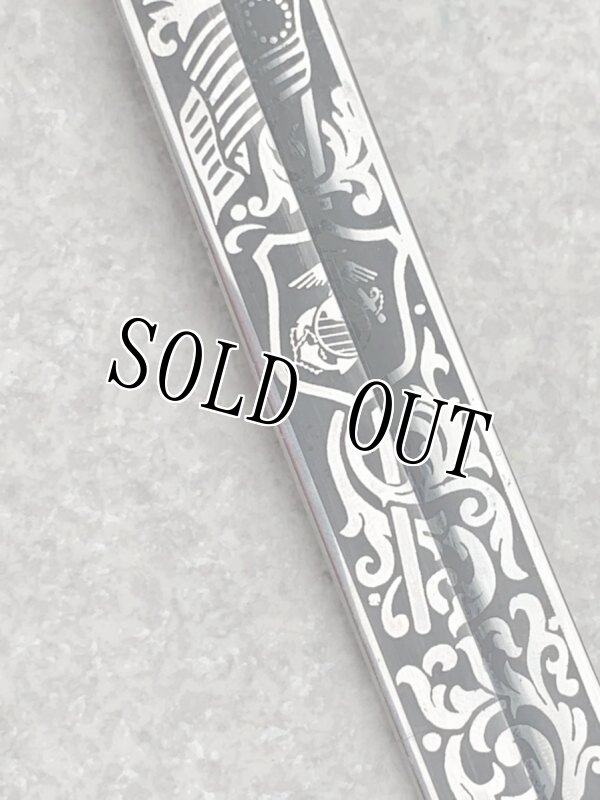 画像9: 米海兵隊実物 UNITED STATES MARINES    式典用 サーベル USMC 士官用 OFFICERS 模造刀 (9)