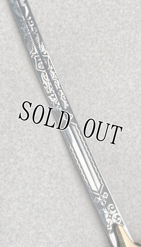 画像8: 米海兵隊実物 UNITED STATES MARINES    式典用 サーベル USMC 士官用 OFFICERS 模造刀 (8)