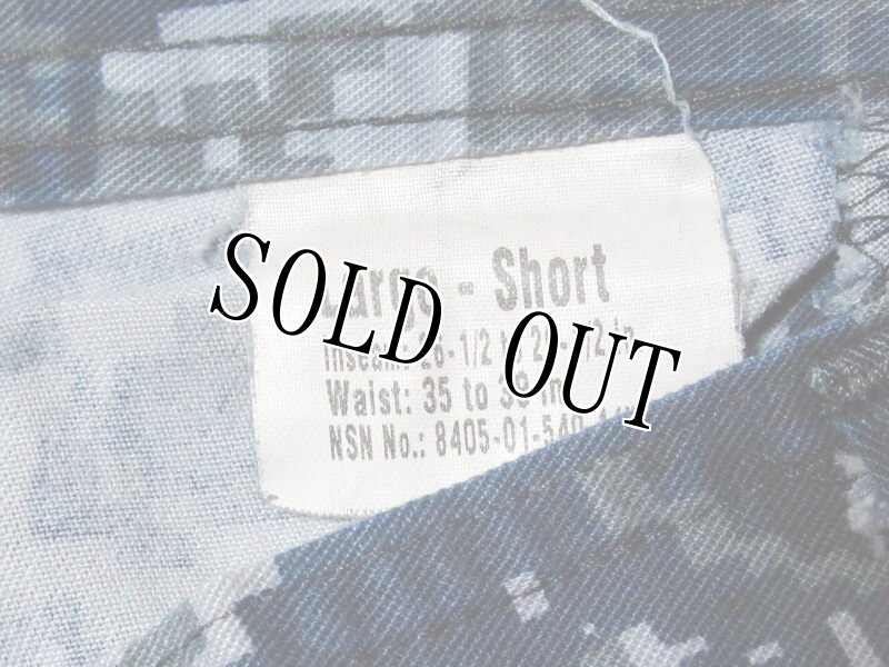 画像4: 米海軍実物 US NAVY, 迷彩パンツ  LARGE-SHORT (4)