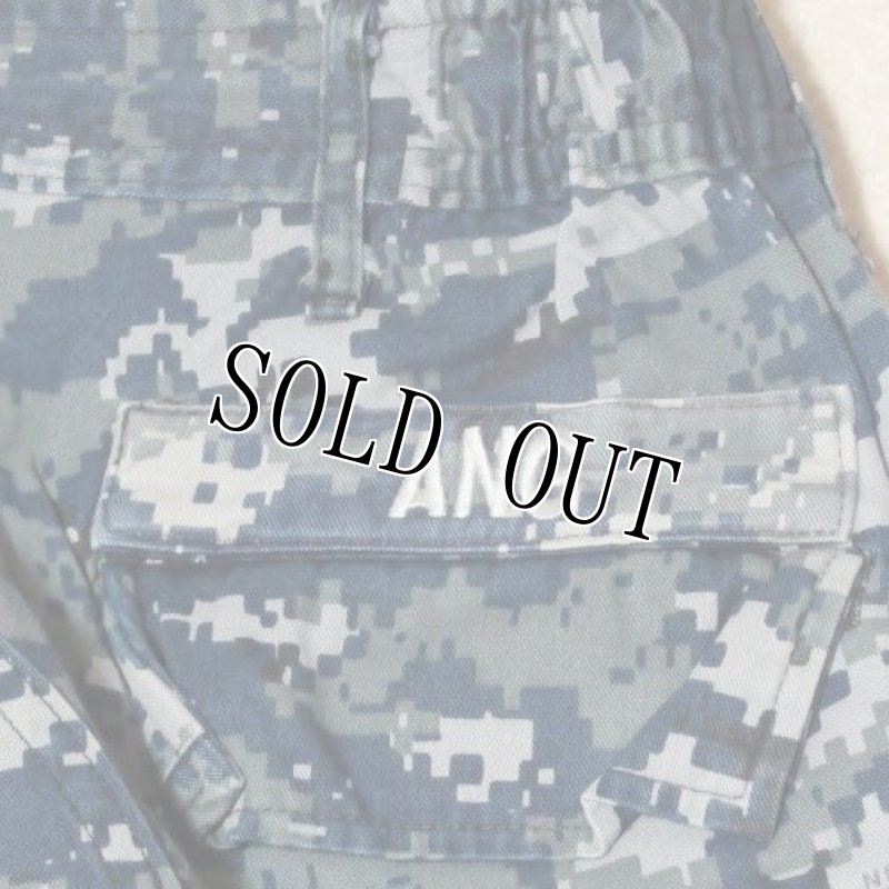 画像3: 米海軍実物 US NAVY, 迷彩パンツ  LARGE-SHORT (3)