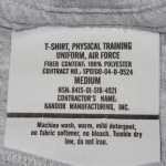 画像5: 米軍実物 US AIR FORCE　トレーニングTシャツ　MEDIUM (5)