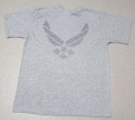 画像4: 米軍実物 US AIR FORCE　トレーニングTシャツ　MEDIUM (4)