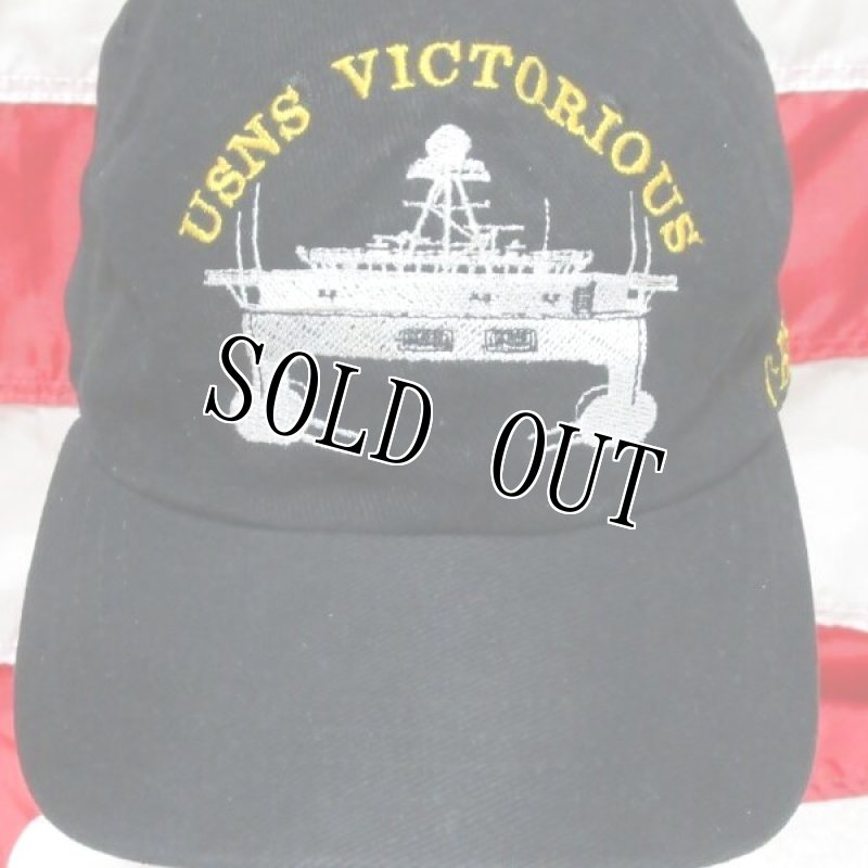 画像2: 米軍放出品　USNS VICTORIOUS 　キャップ　 (2)