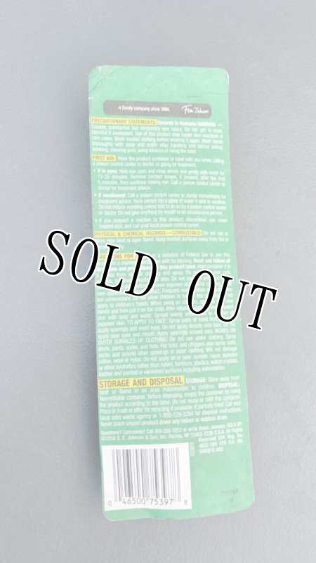 画像2: 米軍放出品 OFF! Deep Woods Sportsmen Mini Spritz Insect Repellent Pump Spray (2)