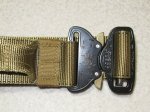 画像2: 米軍実物 TYR TACTICAL GUNFIGHTER BELT コヨーテ　SMALL (2)