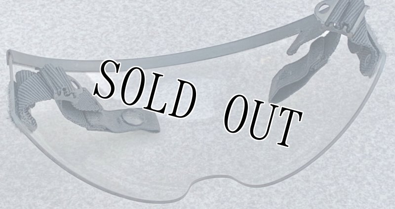 画像2: 米軍実物 HGU-55/P フライト  ヘルメット クリアー バイザー (2)