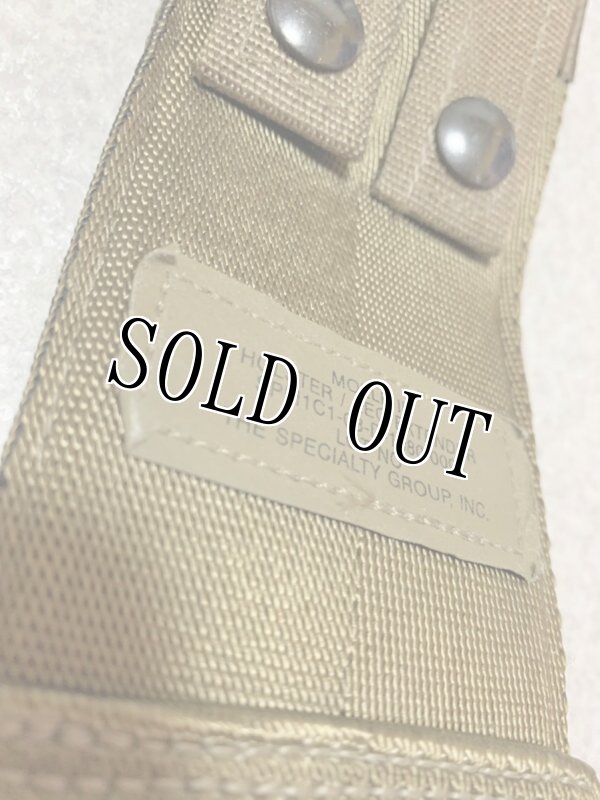 画像4: 米軍放出品.  MOLLE II HOLSTER/LEG EXTENDER コヨーテ (4)