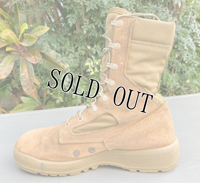 画像5: 米軍実物 BELLEVILLE 590  デザートブーツ 8.5 W  (5)