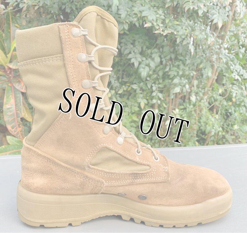 画像6: 米軍実物 BELLEVILLE 590  デザートブーツ 8.5 W  (6)