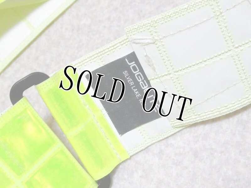 画像4: 米軍放出品  ジョガライト高強度反射 リフレクション ベルト　イエロー 3本セット (4)