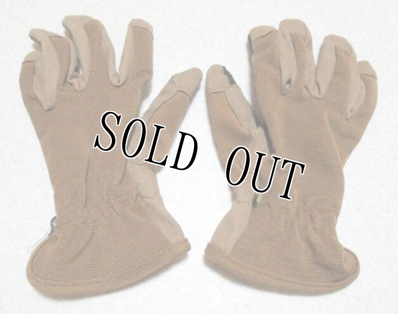 画像1: 米軍放出品,Whitewater military stretch shooting glove　コヨーテ　MEDIUM (1)