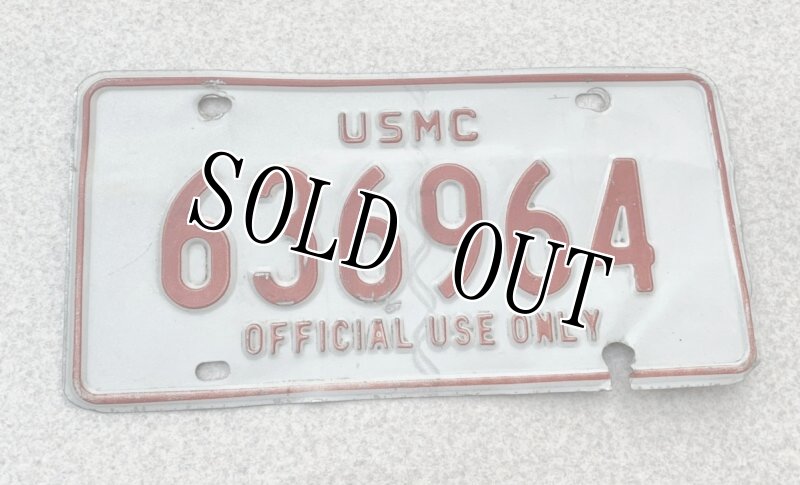 画像4: 海兵隊実物 ハマー/ハンビー ナンバープレート (4)