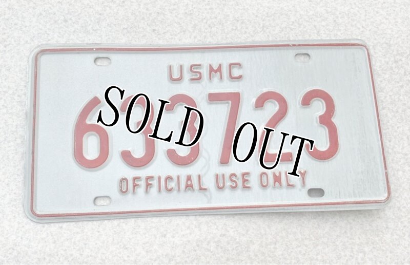 画像4: 海兵隊実物 ハマー/ハンビー ナンバープレート (4)