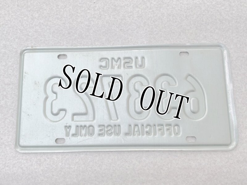 画像5: 海兵隊実物 ハマー/ハンビー ナンバープレート (5)