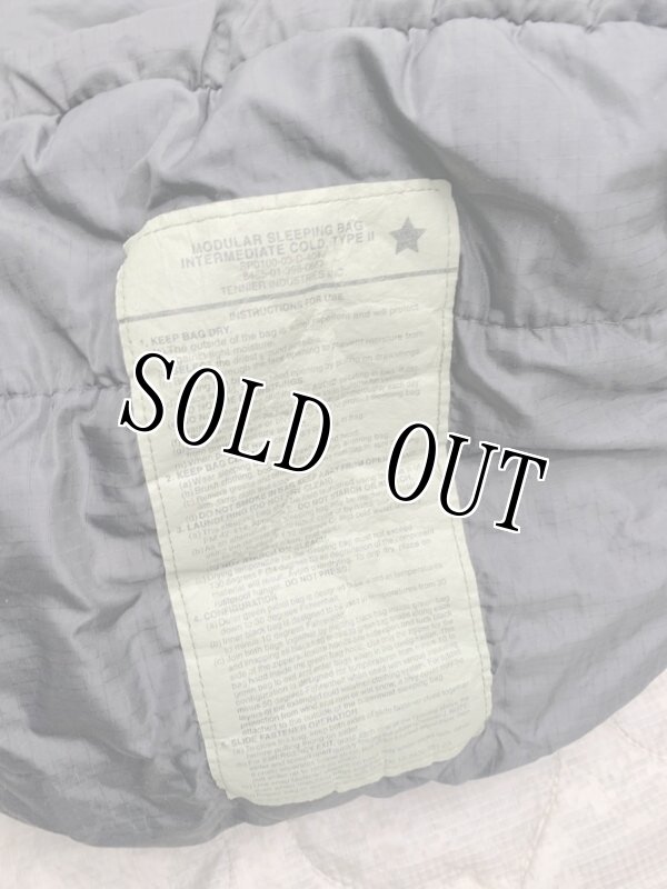 画像4: 米軍放出品 US MODULAR SLEEPING BAG  INTERMEDIATE COLD（ブラック）　 (4)