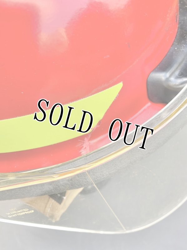 画像18: 米海軍実物 Bullard U.S.NAVY ファイヤーマン 消防士 ヘルメット LEDライト  (18)