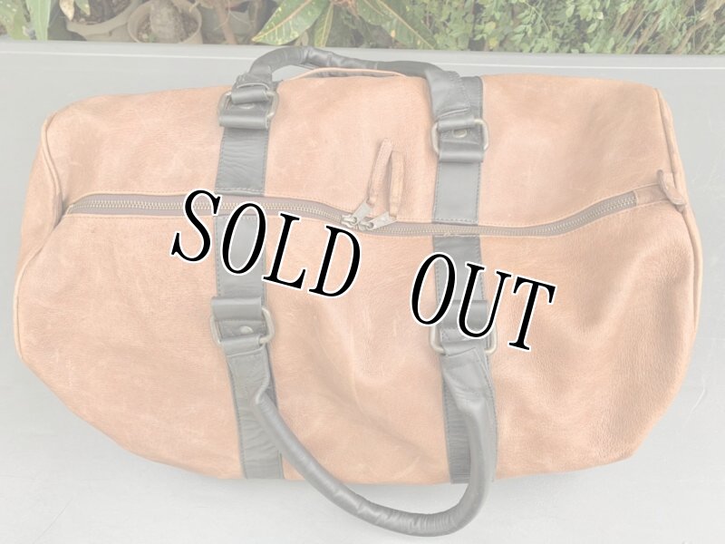 画像5: 米海兵隊放出品 USMC  レザー ボストンバッグ  (5)