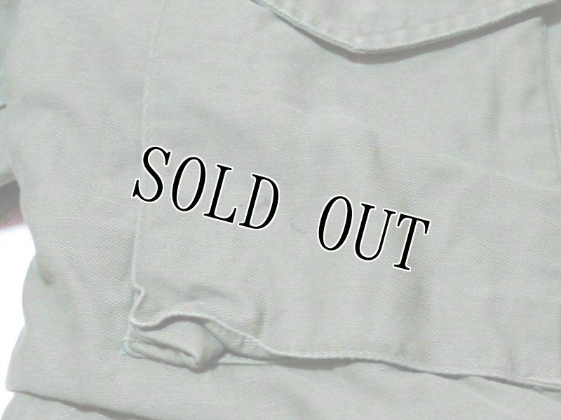 画像3: 米軍実物,M-65フィールドジャケット OD S-SHORT (3)