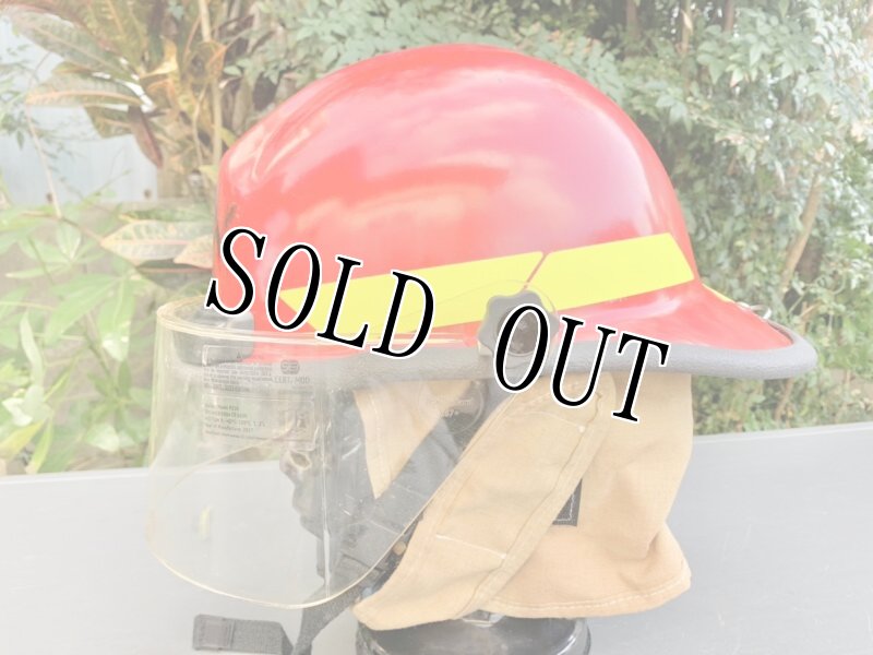 画像5: 米海軍実物 Bullard U.S.NAVY ファイヤーマン 消防士 ヘルメット LEDライト  (5)