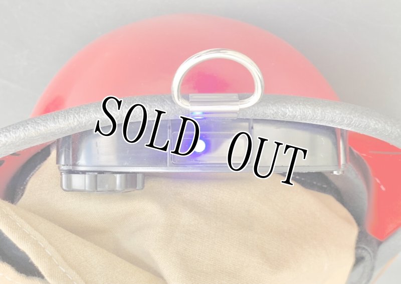 画像11: 米海軍実物 Bullard U.S.NAVY ファイヤーマン 消防士 ヘルメット LEDライト  (11)