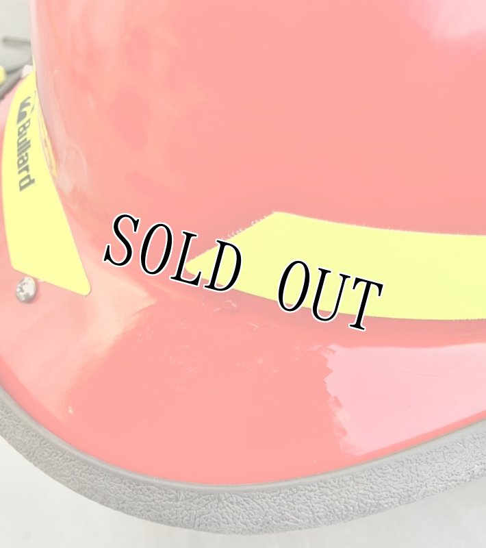 画像17: 米海軍実物 Bullard U.S.NAVY ファイヤーマン 消防士 ヘルメット LEDライト  (17)